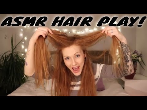 ASMR Hair Flipping, Hair Shaking ASMR, Hair Play ASMR, Long Hair ASMR, Hair Sounds ASMR