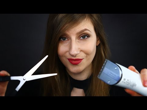 ASMR Realistic Men's Haircut ❤️ (/w layered sounds) #Barber