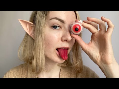 [ASMR] 👁 Trying Gummy Eyeballs! (eating sounds)