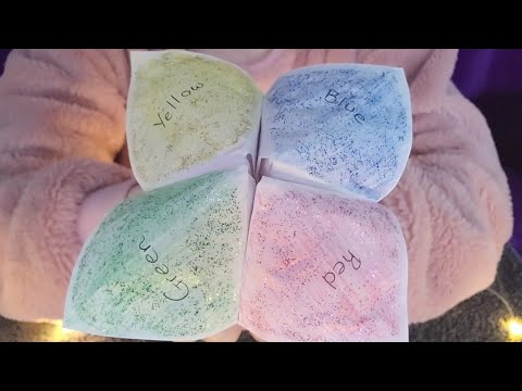 ASMR | Telling Your Fortune 🌠🍀 (Whispering and Paper Sounds)