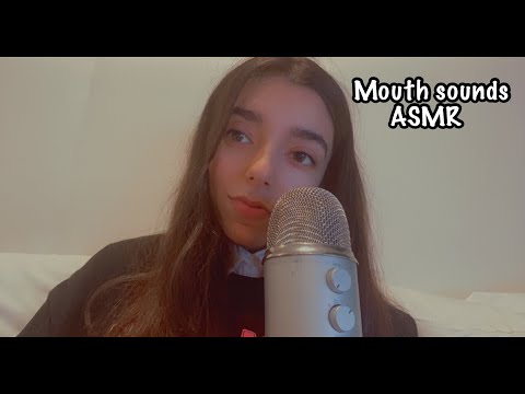 ASMR | fast and intense mouth sounds (drinking, tongue swirling) for night time sleep💤💕