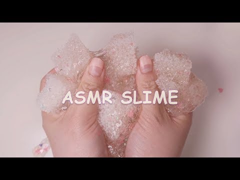ASMR. Satisfying Sponge Slime 🌸+ Making 🍯🐝