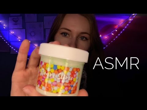 ASMR with 8 Different Types of Slime✨