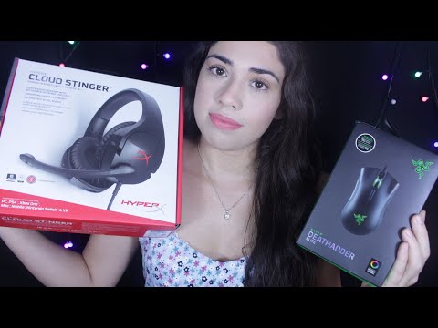 ASMR Roleplay Loja Gamer 🎮 Mouse, Headset, controle