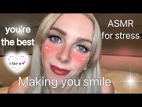 ASMR To Cheer You Up ❤️ Stress Relief ❤️  Personal Attention | Remi Reagan