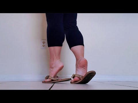 ASMR | Flip Flop Collection | Walking in Kate Spade Sandals | Flip Flop Sounds
