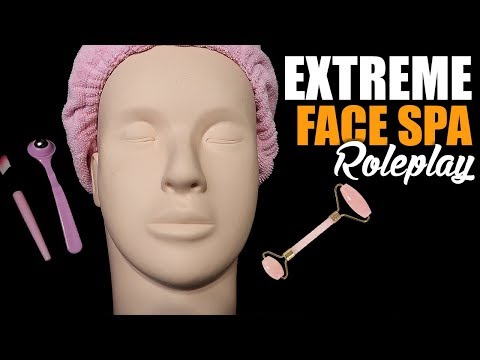ASMR Extreme Face Treatment Roleplay / Extractions - Cleaning