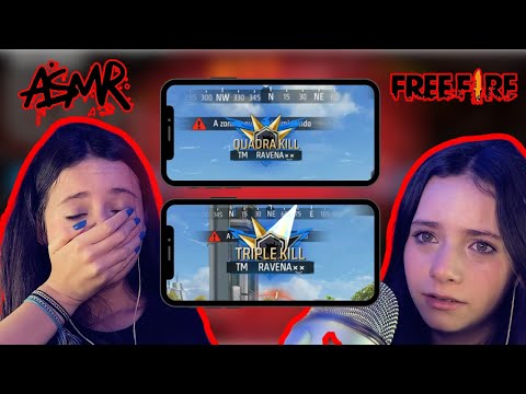 ASMR Jogando Free Fire – TENTE NÃO RIR