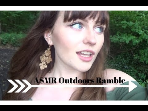ASMR Outdoors : Into the Woods (Soft Spoken Rambling!)