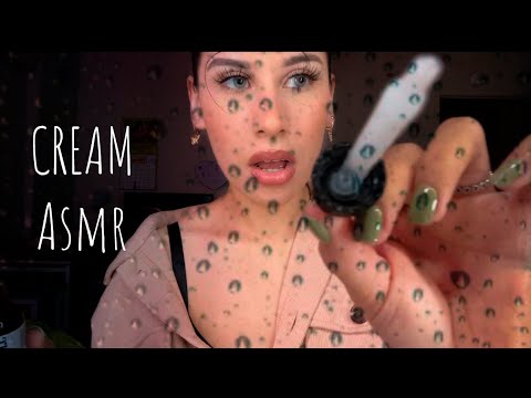 Putting My Cream ON OUR FACE!! ASMR