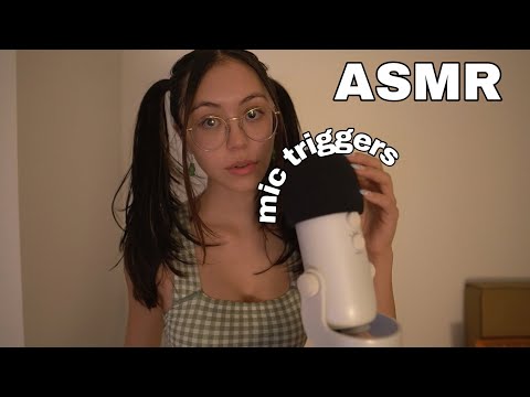 ASMR | Fast Mic Triggers for Tingles (Mic Tapping, Scratching, Rubbing, and Grasping)