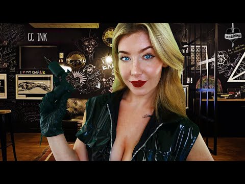 ASMR VERY REALISTIC TATTOO EXPERIENCE 💉🐉 Tattoo Shop Roleplay