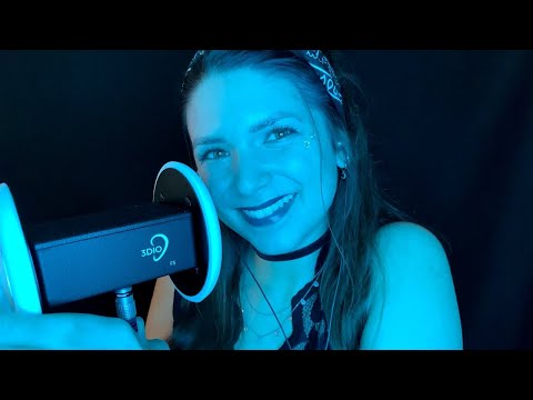 ASMR My 1st Video with the NEW 3Dio (Mouth Sounds, Trigger Words, Echo, Personal Attention)