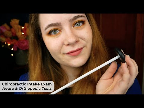 Your First Chiropractic Examination ~ Neurological, Orthopedic, & Muscle Tests 🌟 ASMR Soft Spoken RP