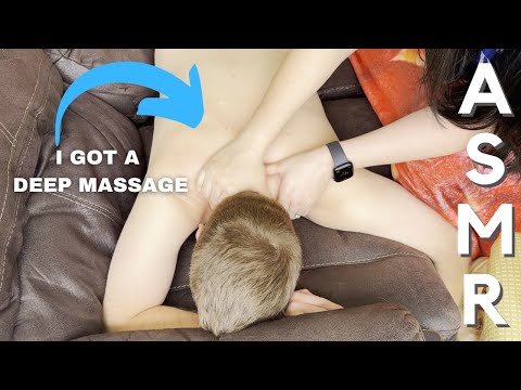 [ASMR] I Got the Greatest Deep Massage with Back Trace and Tickle | No Talking