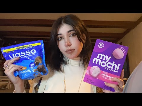 Mukbang Mochi Ice Cream ASMR | Eating Sounds, Breathing Sounds, Closed Mouth Chewing, Whispering