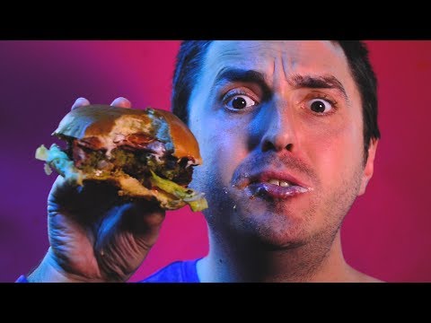 ASMR Crunchy Falafel Burger HALAL + ALMOST VEGETARIAN Food ! 먹방