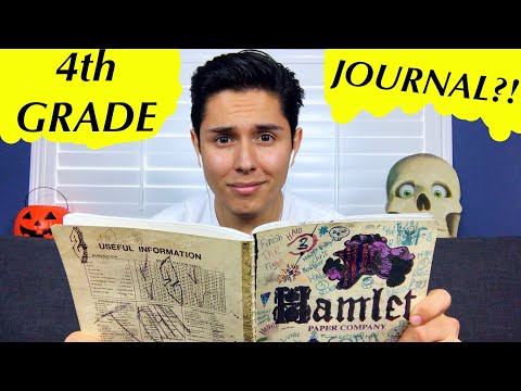 [ASMR] Reading My 4th Grade Journal! (Embarrassment & Tingles!)