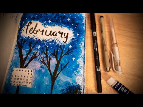 Whispered February Plan With Me 🌟 ASMR