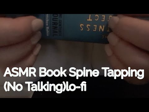 ASMR Book Spine Tapping(No Talking )