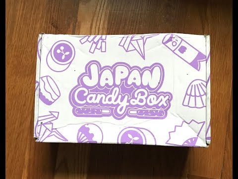 ASMR - Japan Candy Box! Whispered Unboxing 🍬🍭