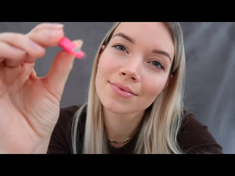 ASMR Doing Your Eyebrows Roleplay | Tweezers, Whispering, Up close, Mapping