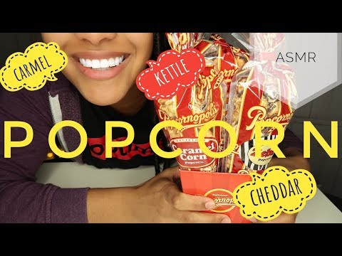 ASMR Popcorn | CRUNCHY EATING SOUNDS | No Talking