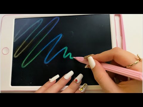 [ASMR] this *kids tablet* WILL relax you💕trigger words & camera tapping💕 ~ lofi