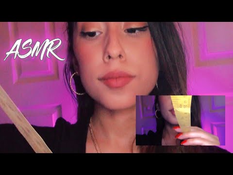 ASMR Measuring Every Part Of Your Face Roleplay (Personal Attention, writing sounds)