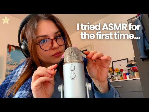 I tried ASMR for the first time...