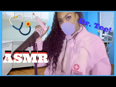 ASMR With Dr. Tee | Relaxing Tapping and Scratching Sounds
