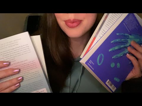 ASMR Oops Another Book Haul (And It's Whispered)
