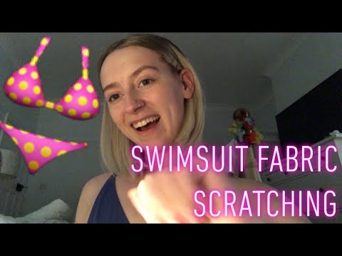 ASMR Swimsuit Try On | Swimwear/Bathing Suit Aggresive Fabric Scratching