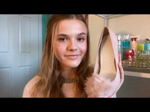 ASMR Shoe Personal Shopper Roleplay (Gum Chewing)