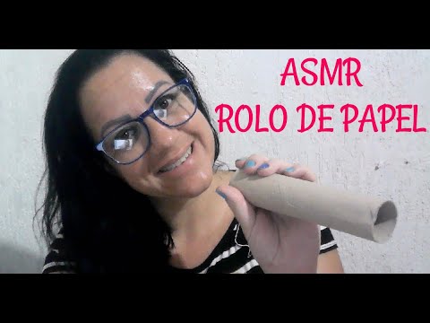 [ASMR] rolo de papel sons de boca #asmr #asmrsounds #sonsdeboca #asmrbrasileiro