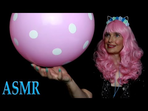 ASMR: Balloons (Snapping, Tapping, Blowing/Inflating, Stretching, Bouncing, Popping, No Talking)