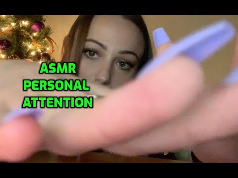ASMR | Personal Attention, Hand Movements, Mic Scratching w/ Positive Affirmations