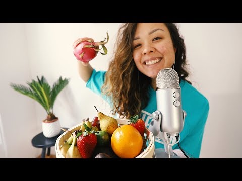15 FRUIT TRIGGERS IN 18 MINUTES 🍉🍍🍇🥝 ASMR • Inaudible • Tapping • Mouthsounds