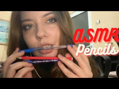 ASMR | Pencil Noms✏️ 😛❤️