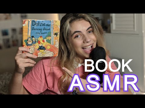 Children's Book Reading ASMR! Books From the 1930's! Whispering, Poems, and Page Turning Sounds 📚
