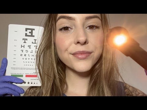 A Very Realistic ASMR Eye Exam 🪷 (new props!)