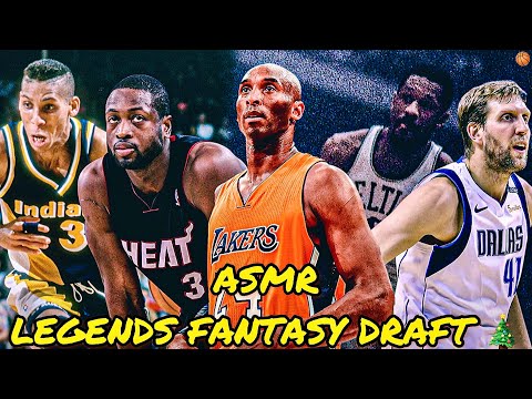 NBA Legends Fantasy Draft 🏀 (ASMR Soft Spoken) Christmas Day Double Upload 🎄