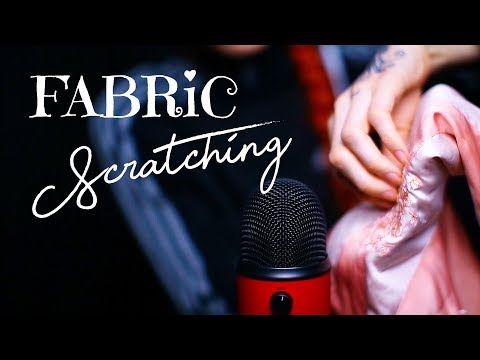 👕 ASMR - FABRIC SCRATCHING 👕 scratching different fabrics, no talking