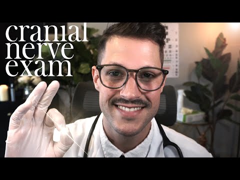 ASMR | *Comforting Male Doctor* Realistic Cranial Nerve Exam Binaural