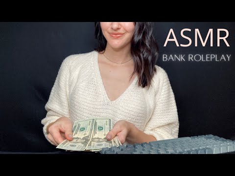 ASMR Bank Roleplay l Soft Spoken, Personal Attention, Keyboard Typing
