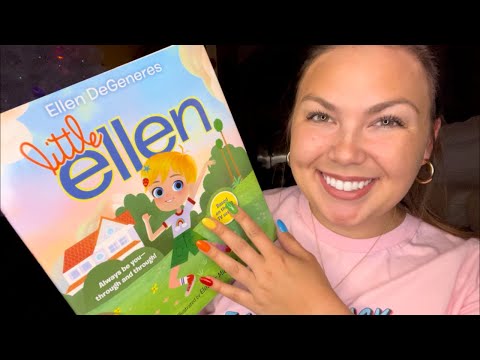 ASMR| Reading “Little Ellen” by Ellen Degeneres😴☀️