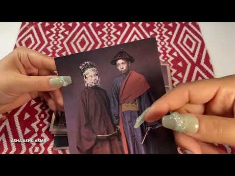 Chinese Postcards From Qing Dynasty 清朝影像 - Show & Tell ASMR 🇨🇳🏯