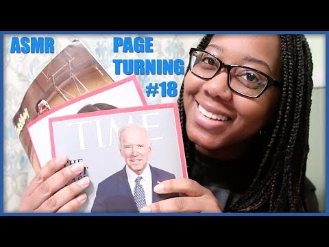ASMR Page Turning with Finger Licking #18