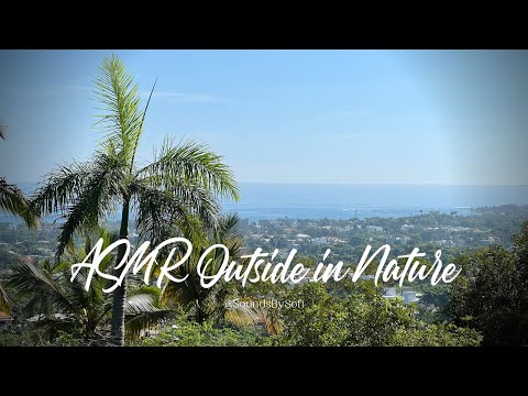 ASMR Outside in the Tropical Nature - Dominican Republic ♥️