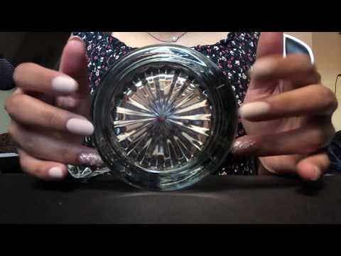ASMR Textured Glass/ Perfume Bottle Fast Tapping/Scratching